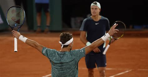Rune double bound french open